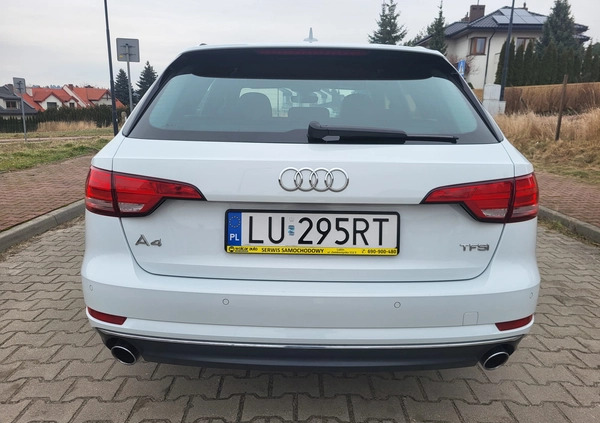 Audi A4 cena 96000 przebieg: 76700, rok produkcji 2018 z Lublin małe 667